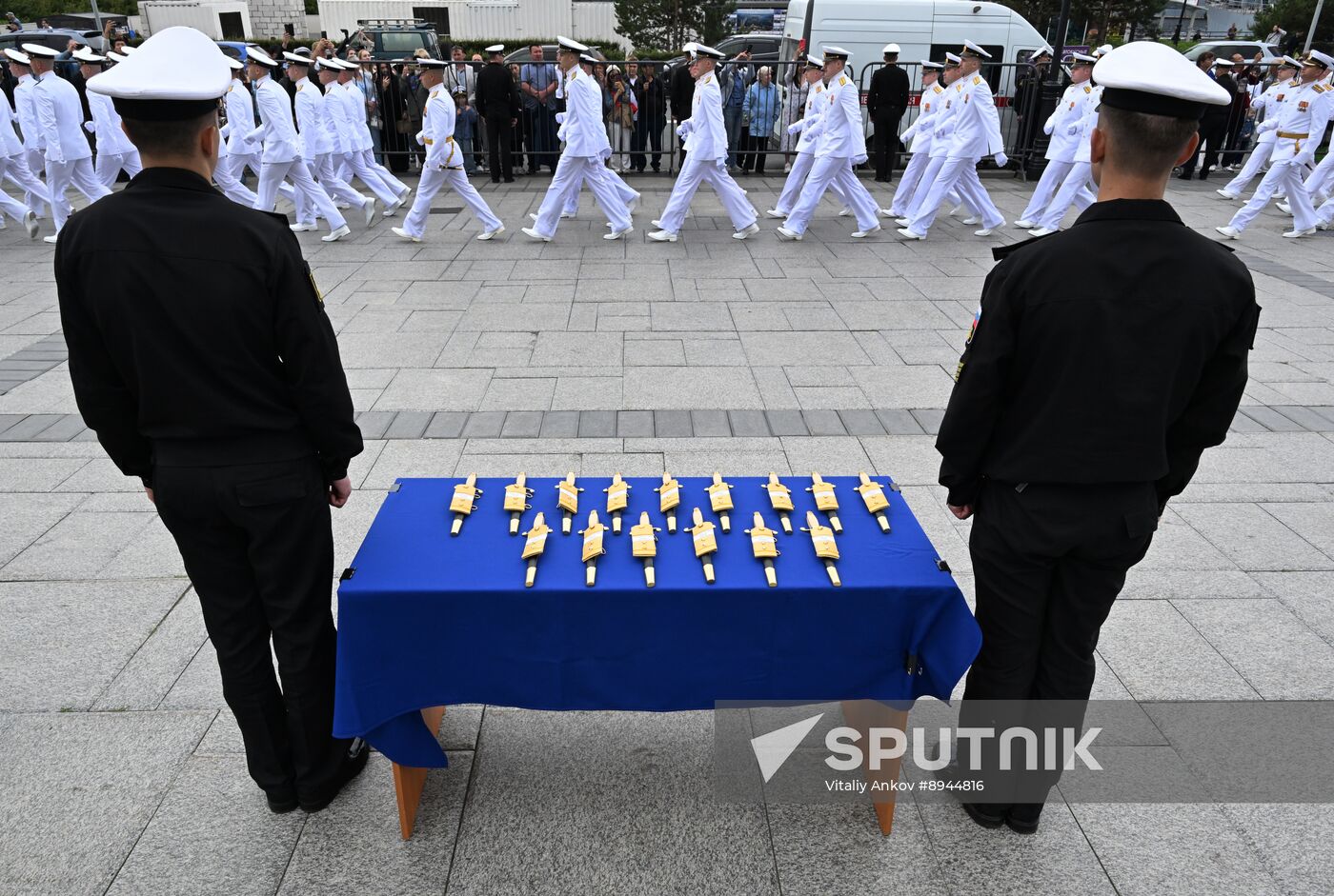 Russia Naval School Graduation