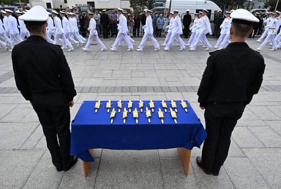 Russia Naval School Graduation