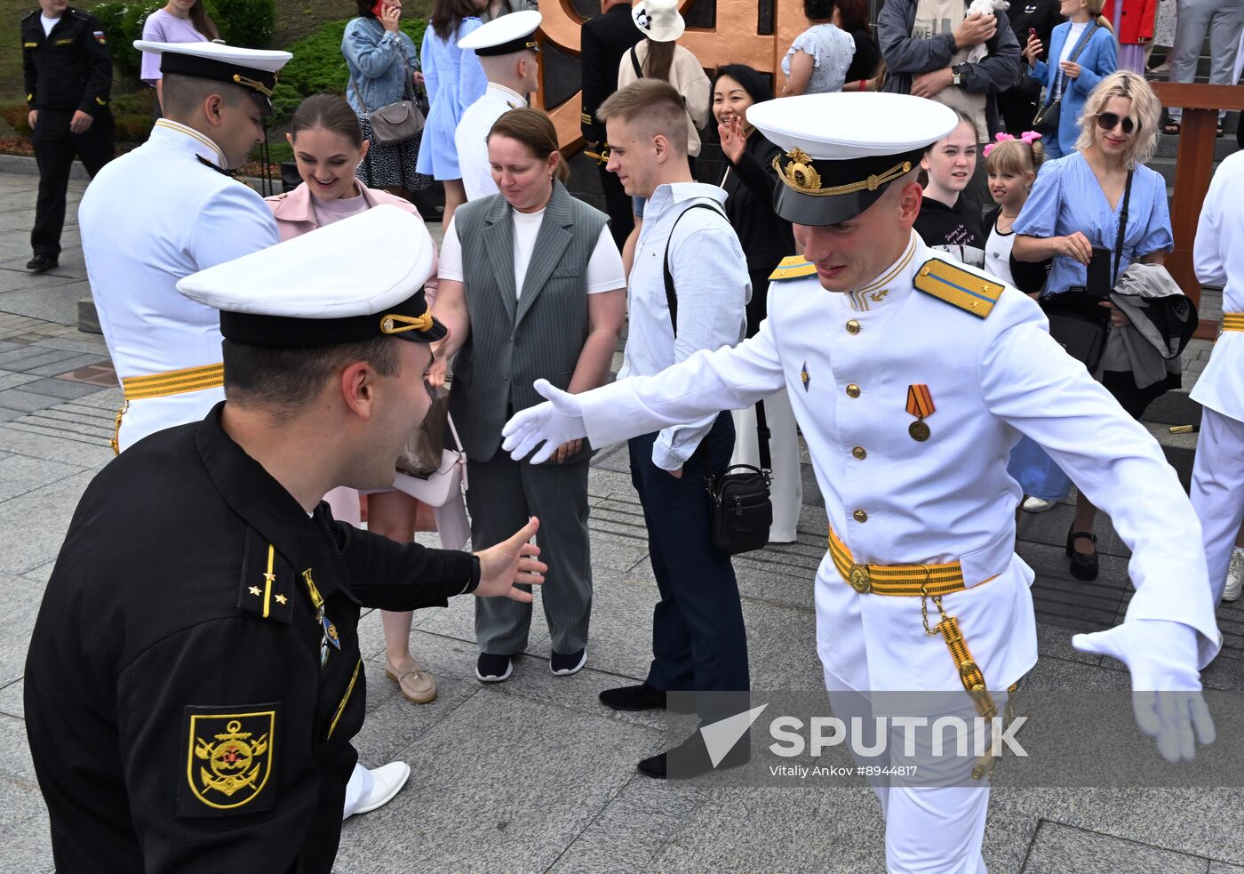 Russia Naval School Graduation