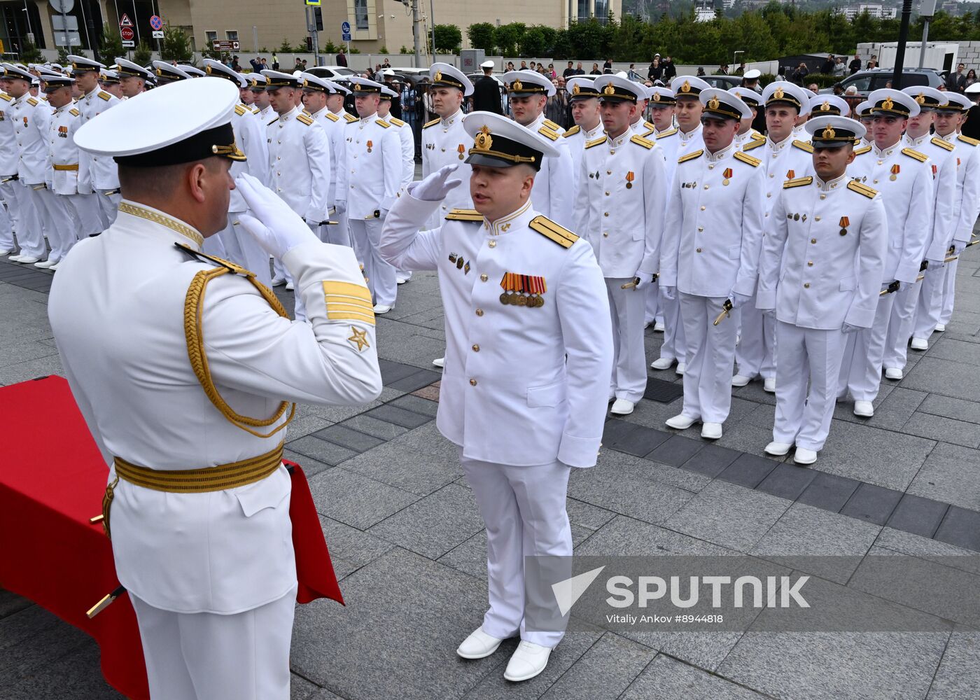 Russia Naval School Graduation