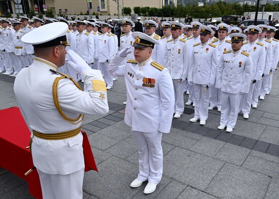 Russia Naval School Graduation