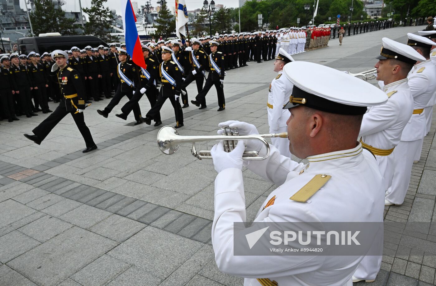 Russia Naval School Graduation
