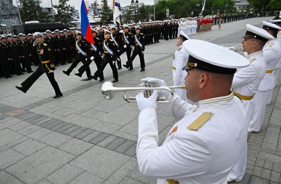 Russia Naval School Graduation