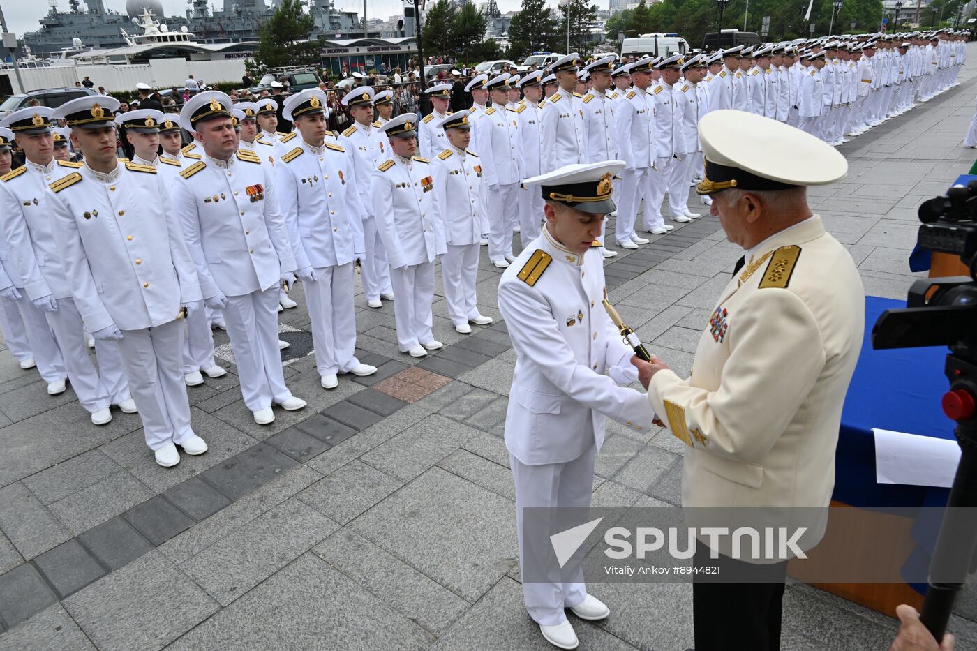 Russia Naval School Graduation