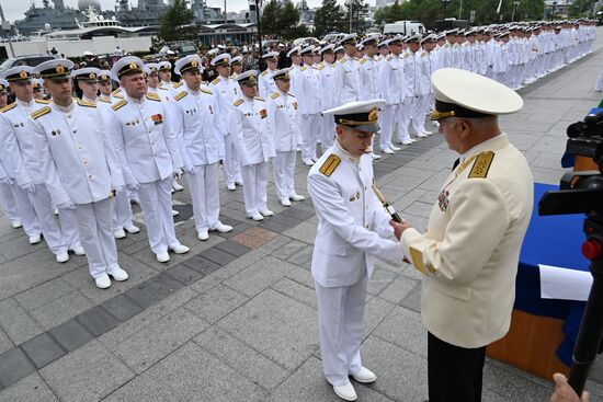 Russia Naval School Graduation