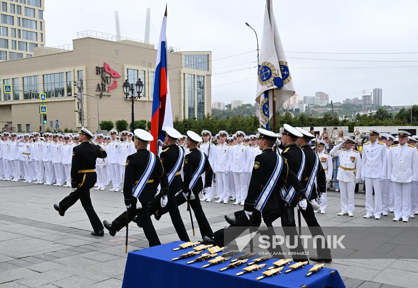 Russia Naval School Graduation