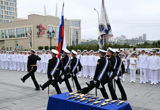 Russia Naval School Graduation