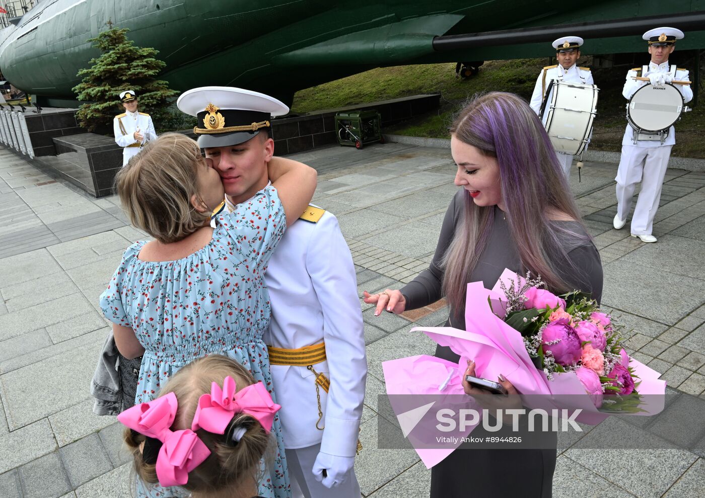 Russia Naval School Graduation