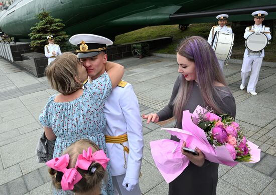 Russia Naval School Graduation