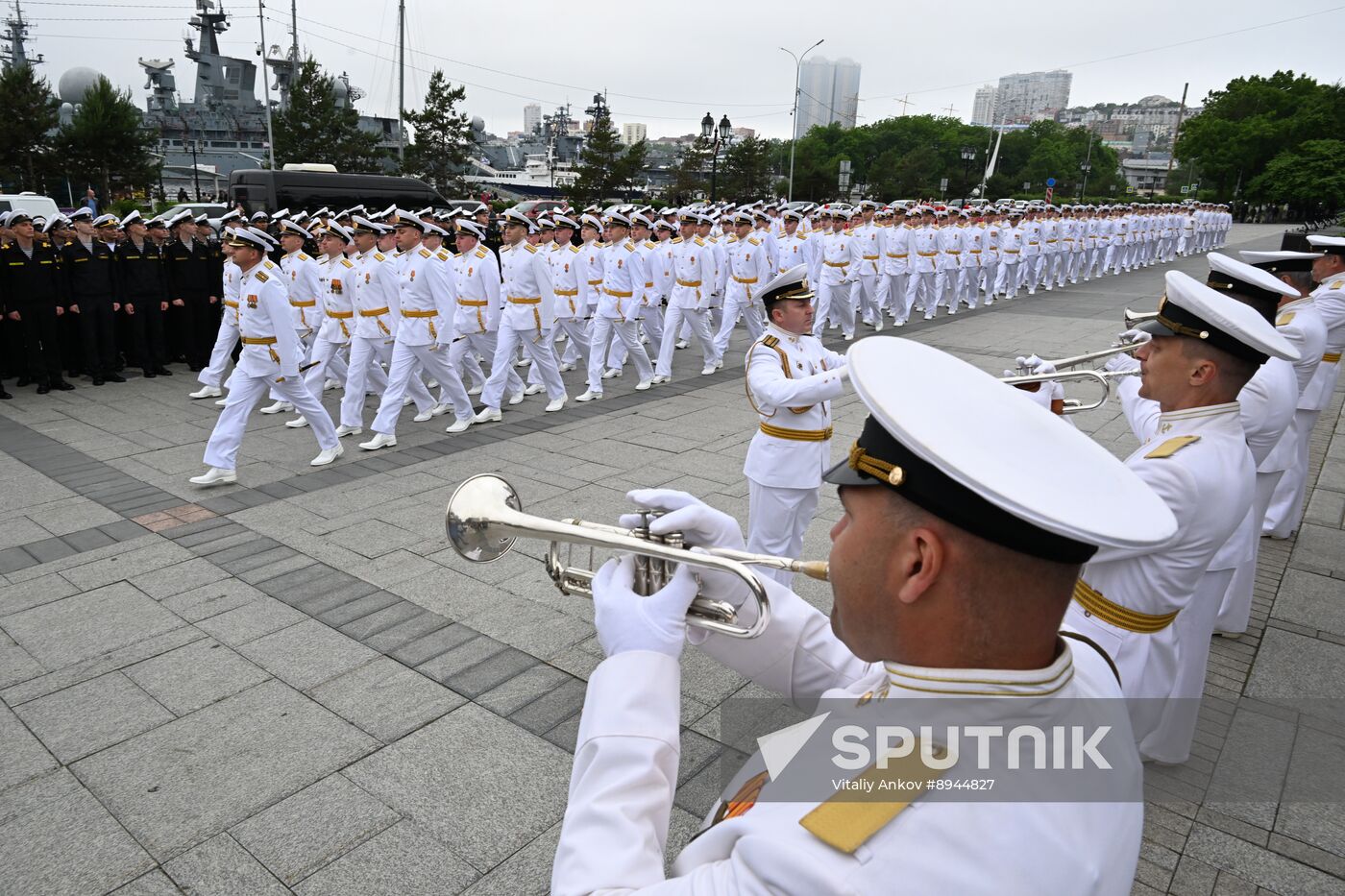 Russia Naval School Graduation