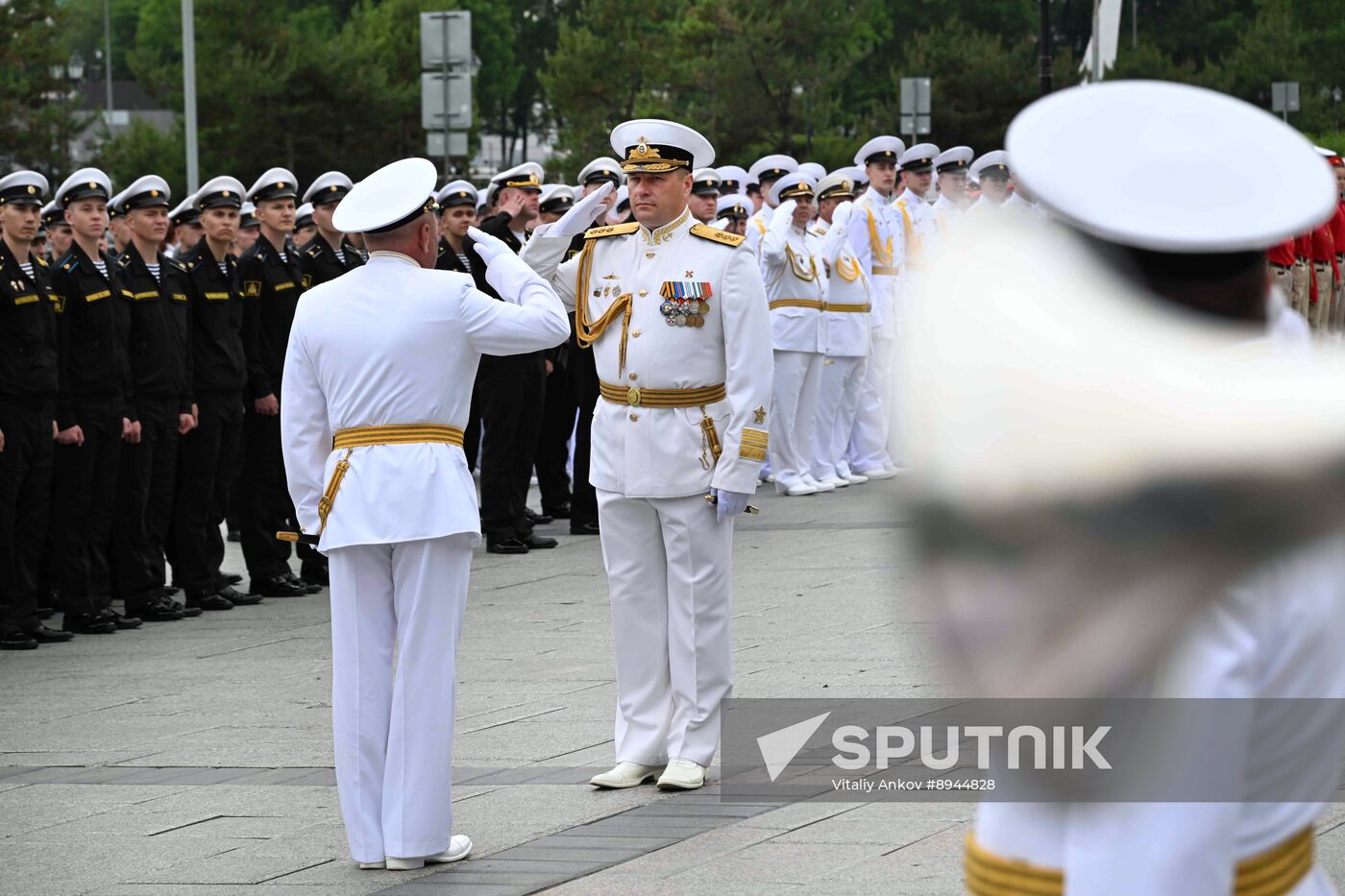 Russia Naval School Graduation