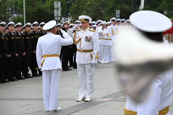 Russia Naval School Graduation