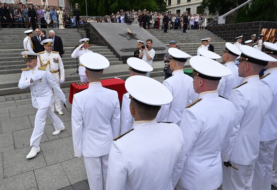 Russia Naval School Graduation