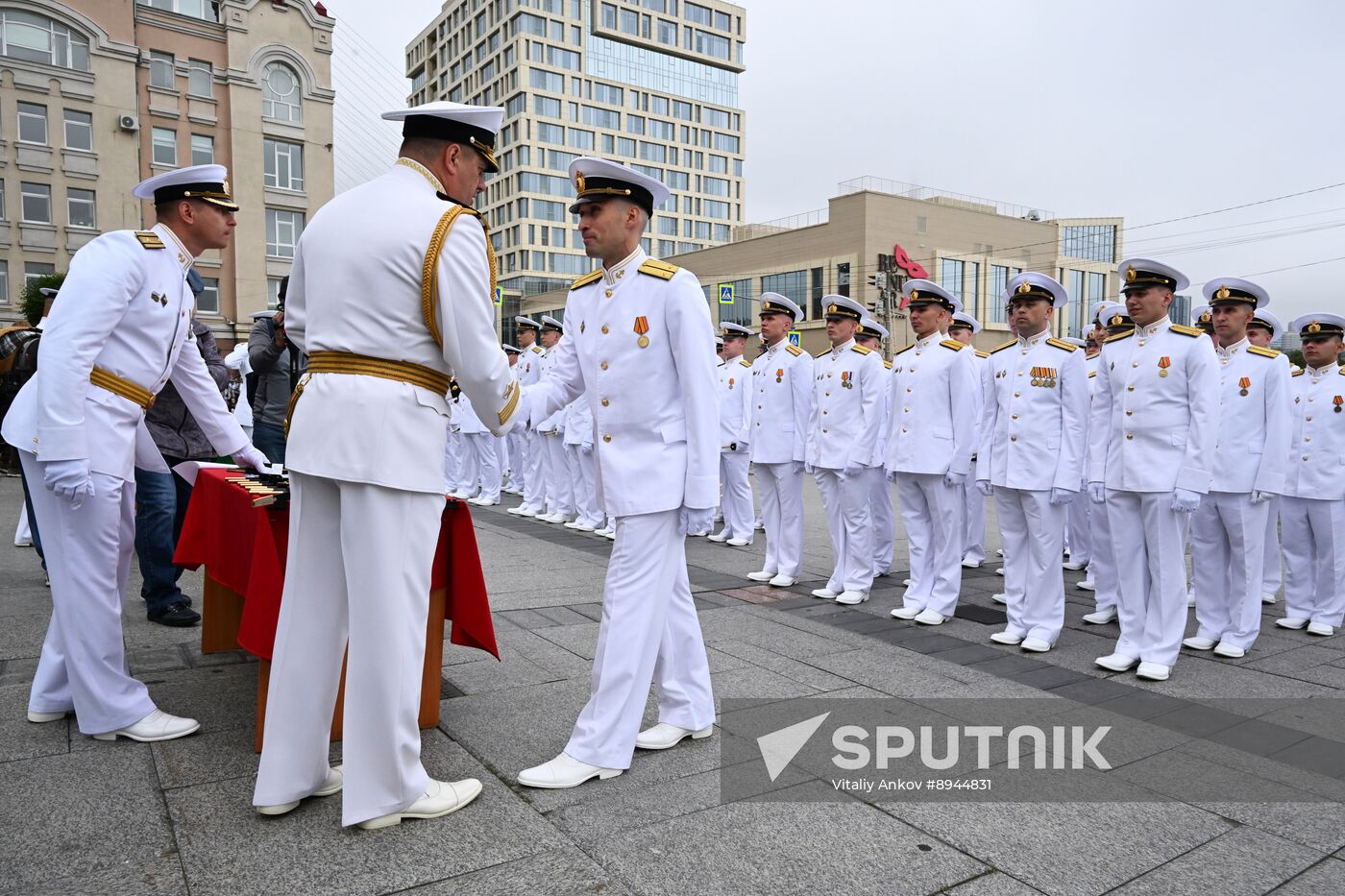 Russia Naval School Graduation