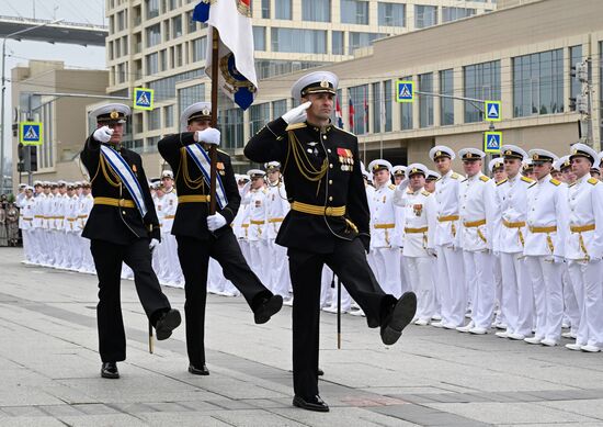 Russia Naval School Graduation