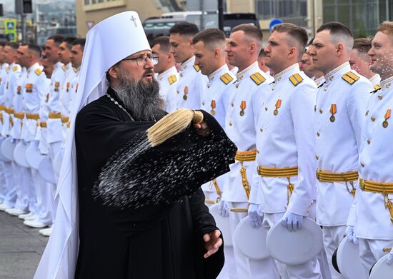 Russia Naval School Graduation