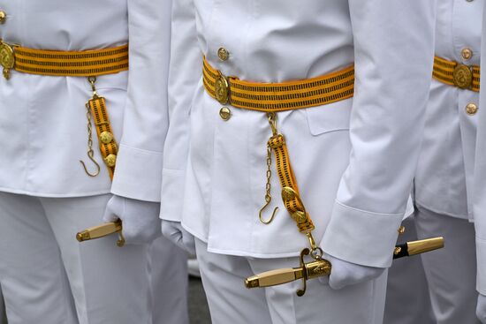 Russia Naval School Graduation