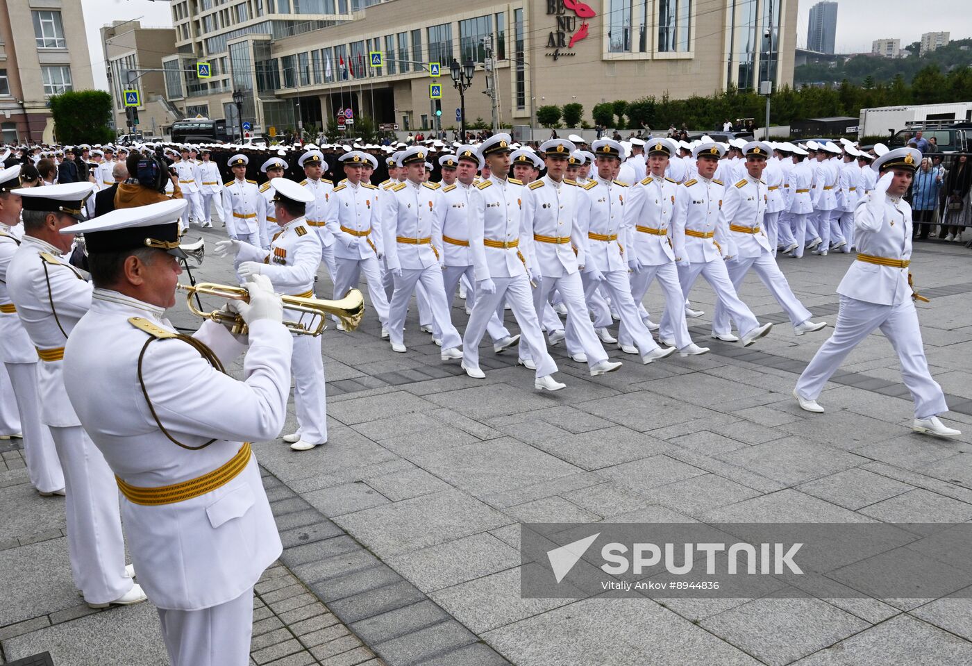 Russia Naval School Graduation