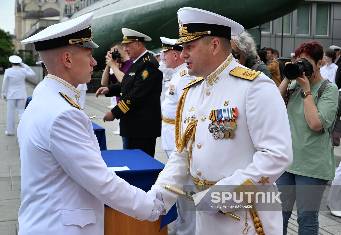 Russia Naval School Graduation