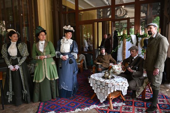 Russia Historical Festival Chekhov Cottage