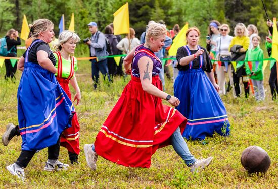 Russia Summer Traditional Sami Games