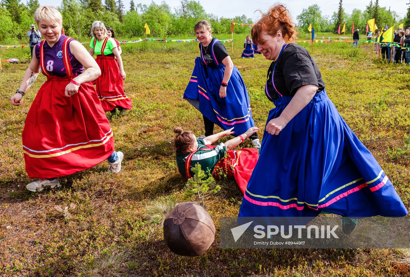 Russia Summer Traditional Sami Games