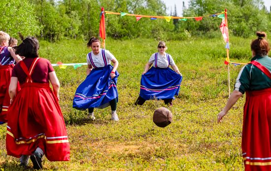 Russia Summer Traditional Sami Games