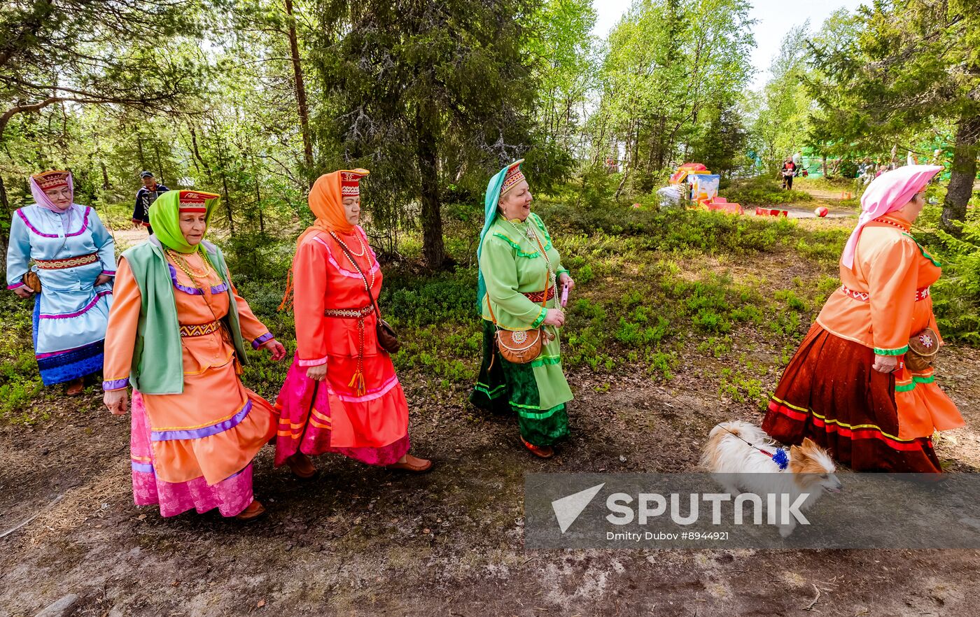 Russia Summer Traditional Sami Games