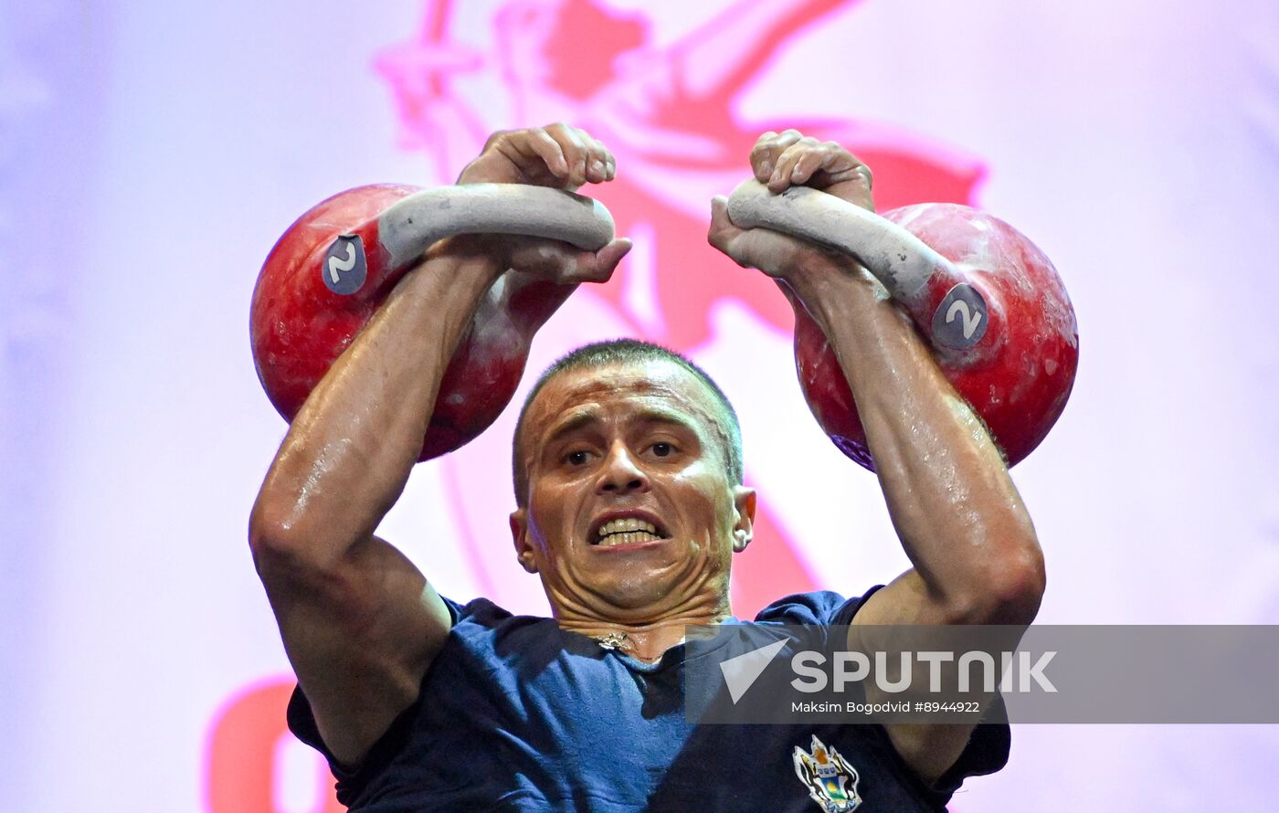 Russia Kettlebell Lifting Championships