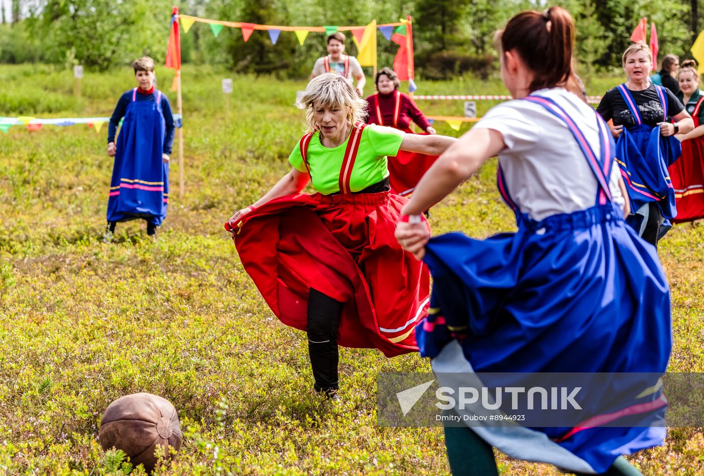 Russia Summer Traditional Sami Games