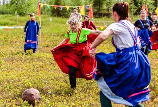 Russia Summer Traditional Sami Games