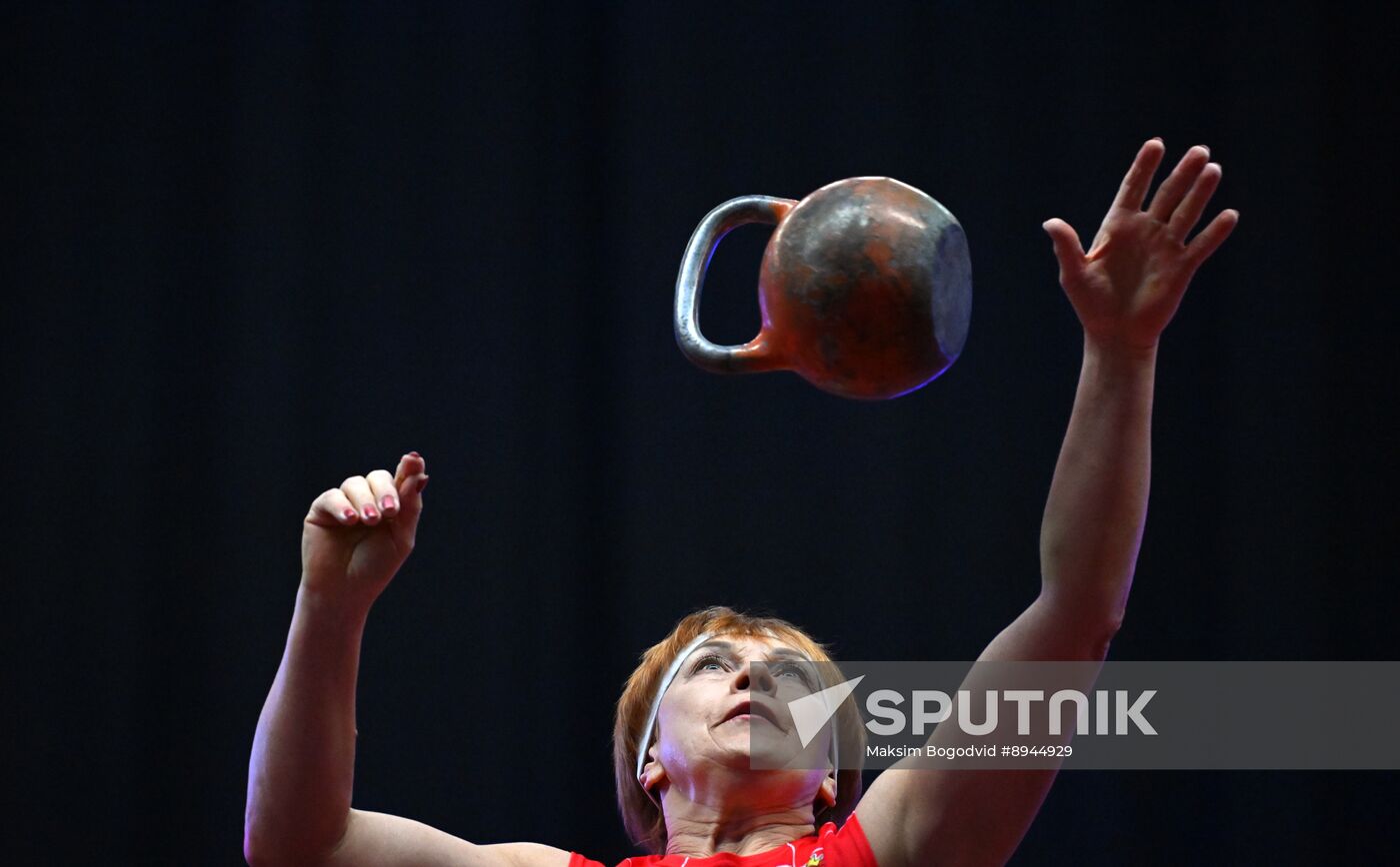 Russia Kettlebell Lifting Championships