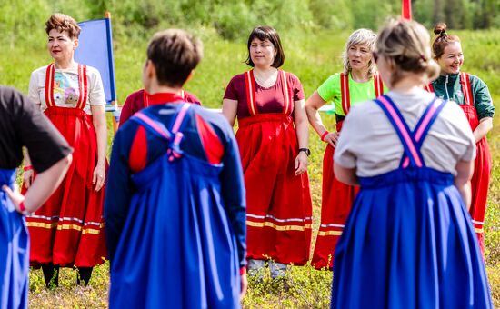 Russia Summer Traditional Sami Games