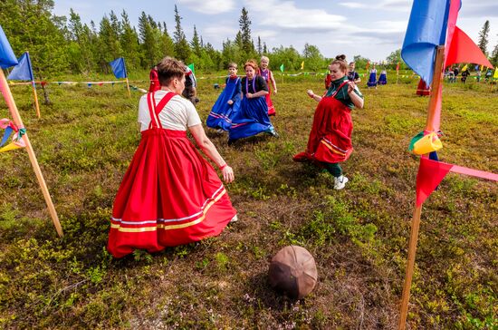 Russia Summer Traditional Sami Games