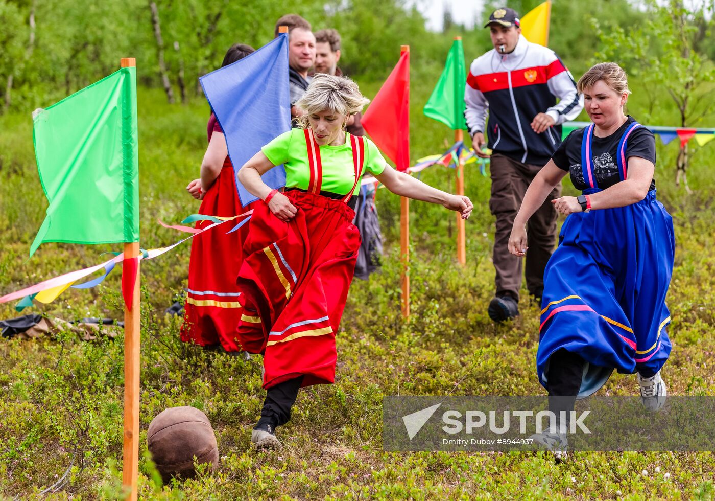 Russia Summer Traditional Sami Games