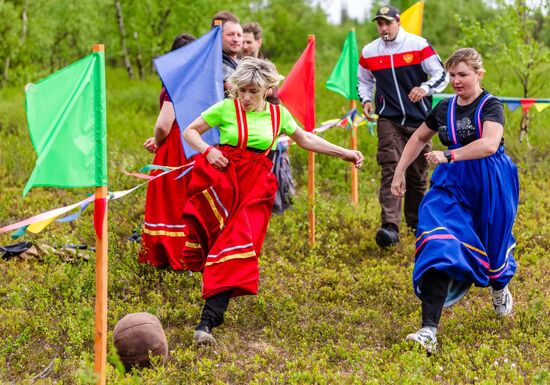 Russia Summer Traditional Sami Games