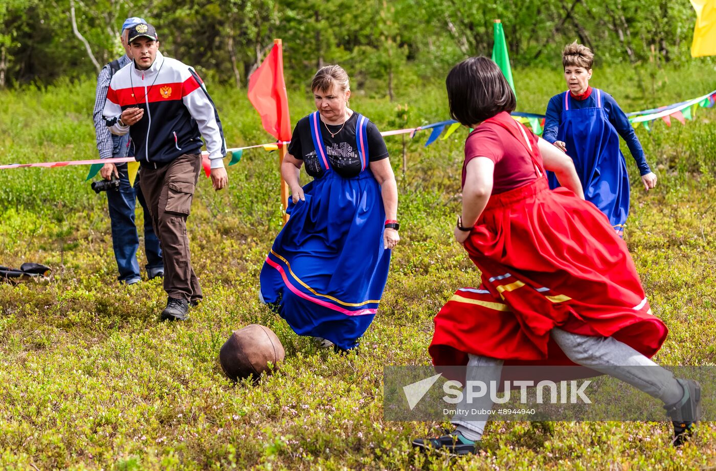 Russia Summer Traditional Sami Games