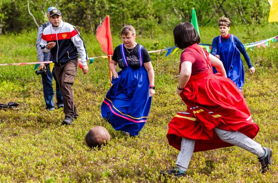 Russia Summer Traditional Sami Games