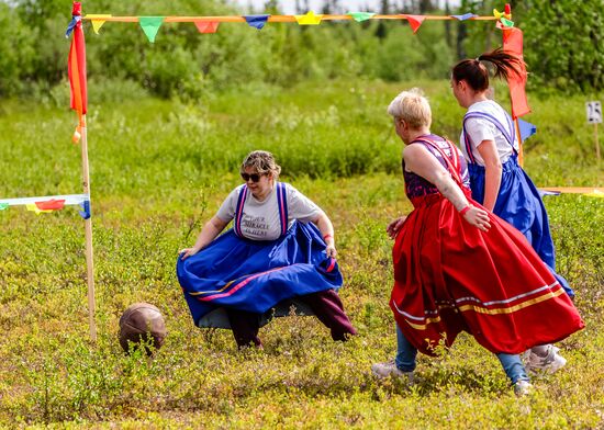 Russia Summer Traditional Sami Games