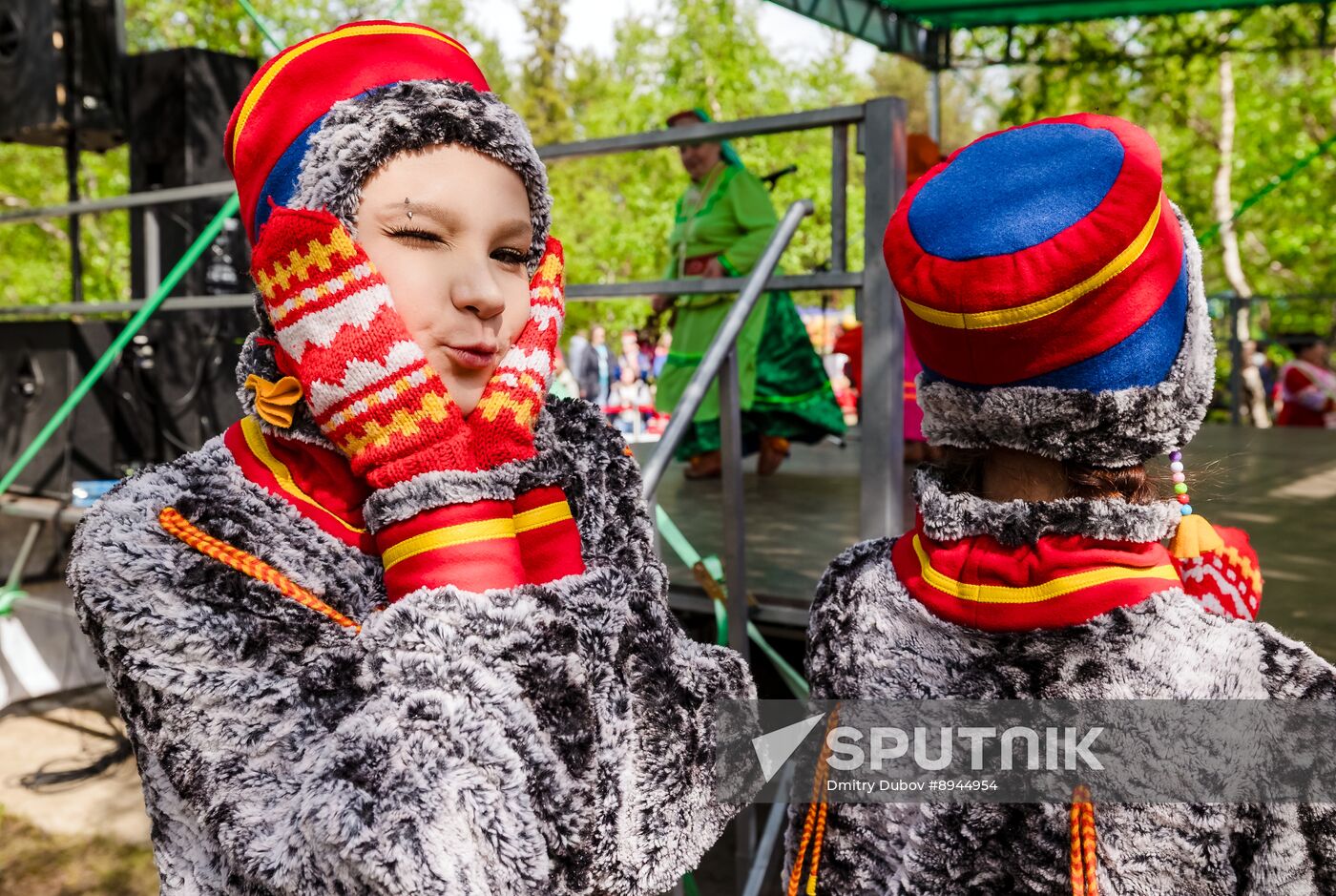 Russia Summer Traditional Sami Games