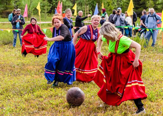 Russia Summer Traditional Sami Games