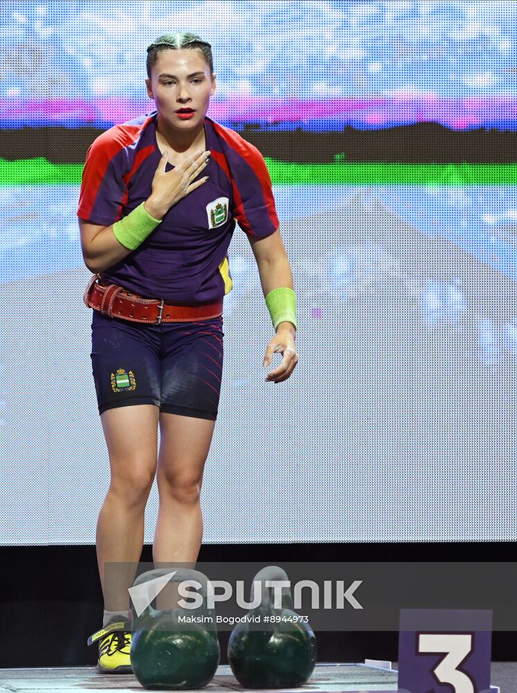 Russia Kettlebell Lifting Championships