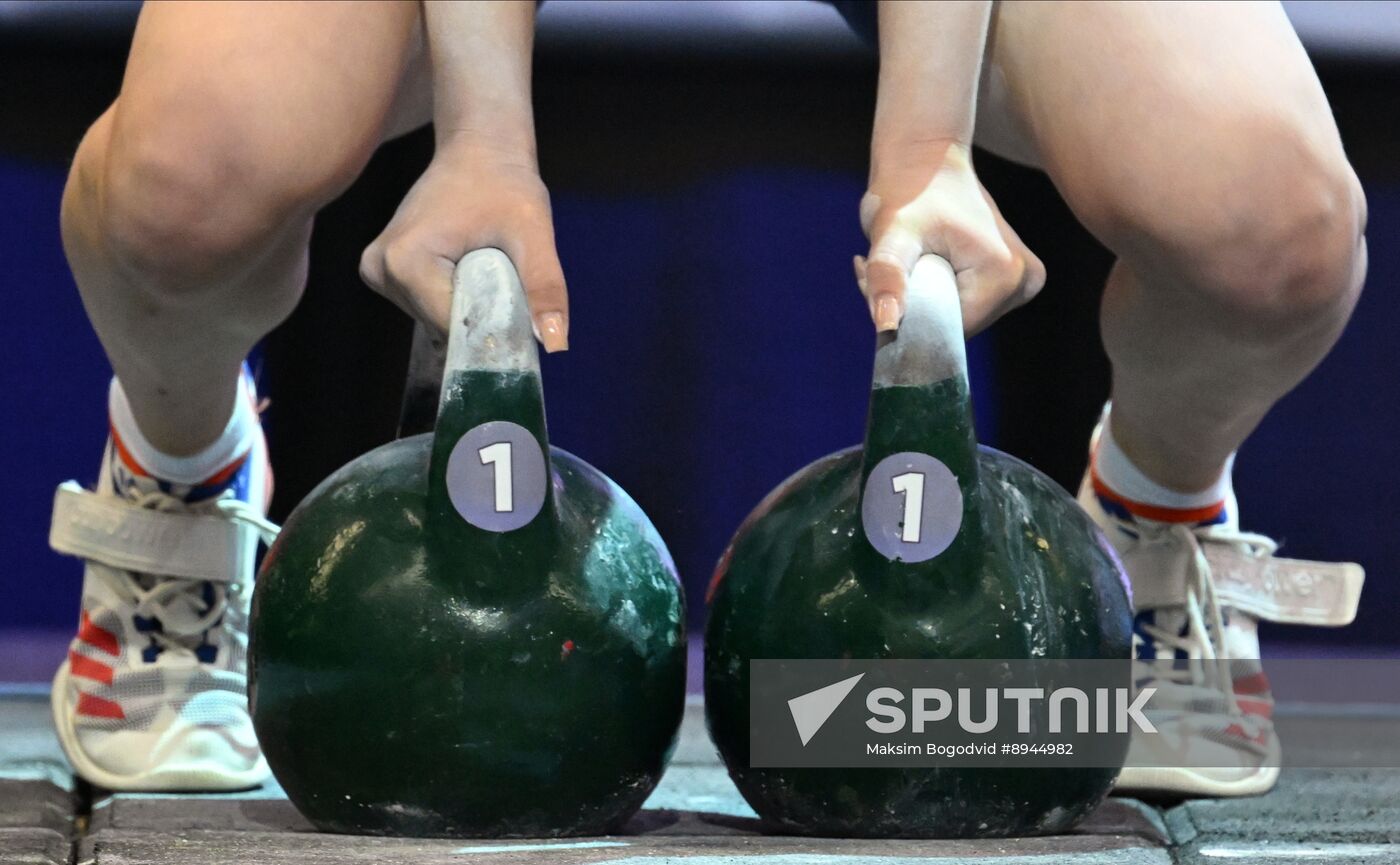 Russia Kettlebell Lifting Championships