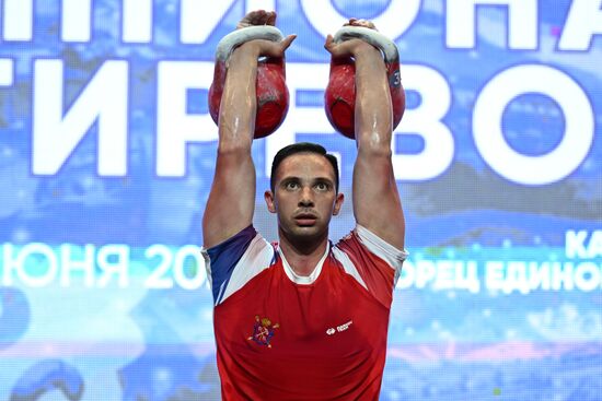 Russia Kettlebell Lifting Championships