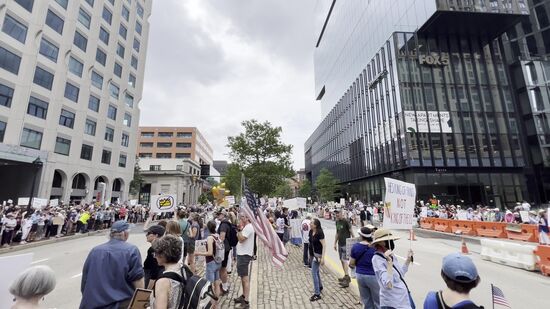US Trump Protests
