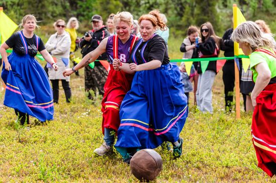 Russia Summer Traditional Sami Games