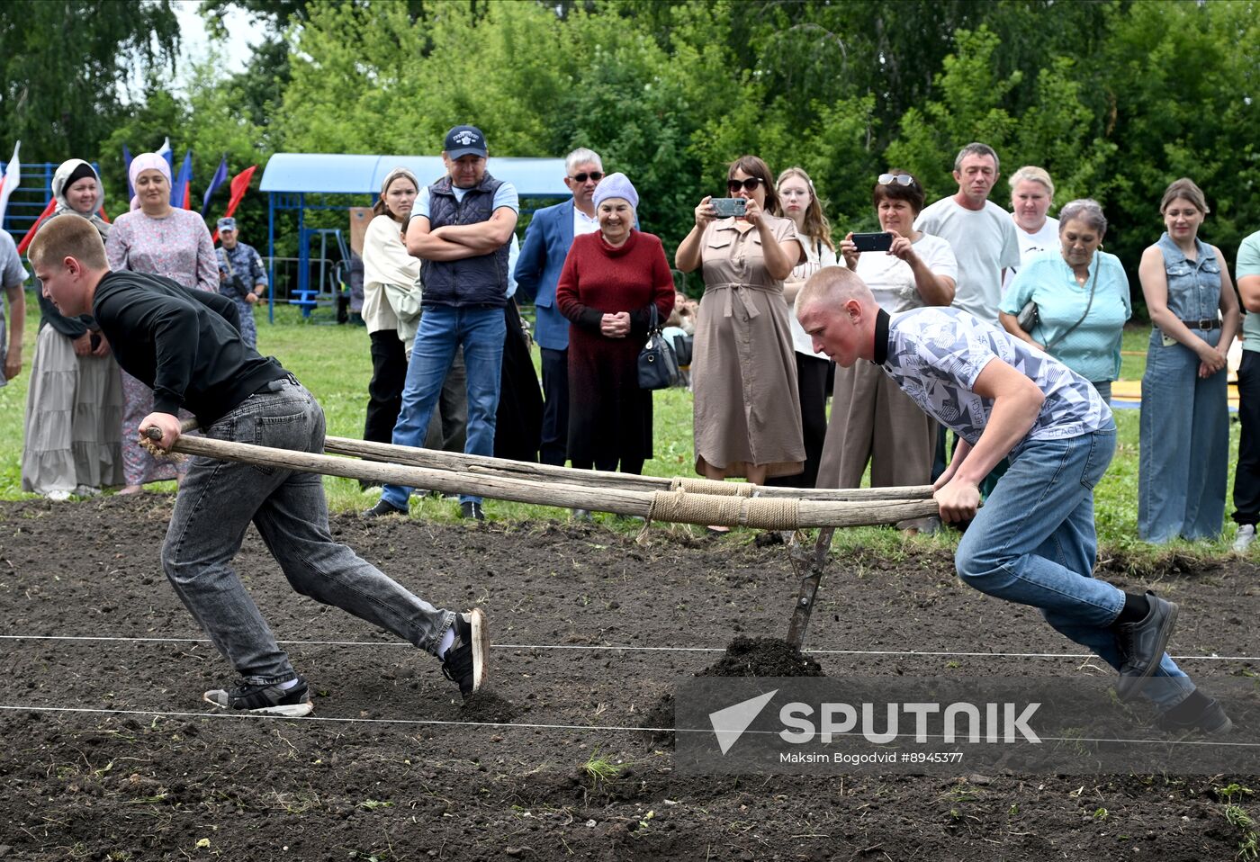 Russia Traditional Mordovian Summer Soltice Feast