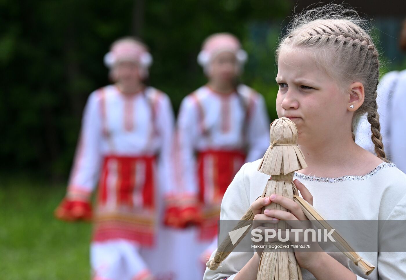 Russia Traditional Mordovian Summer Soltice Feast