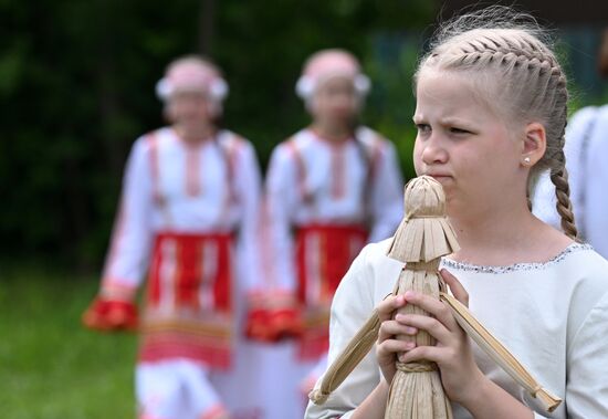 Russia Traditional Mordovian Summer Soltice Feast