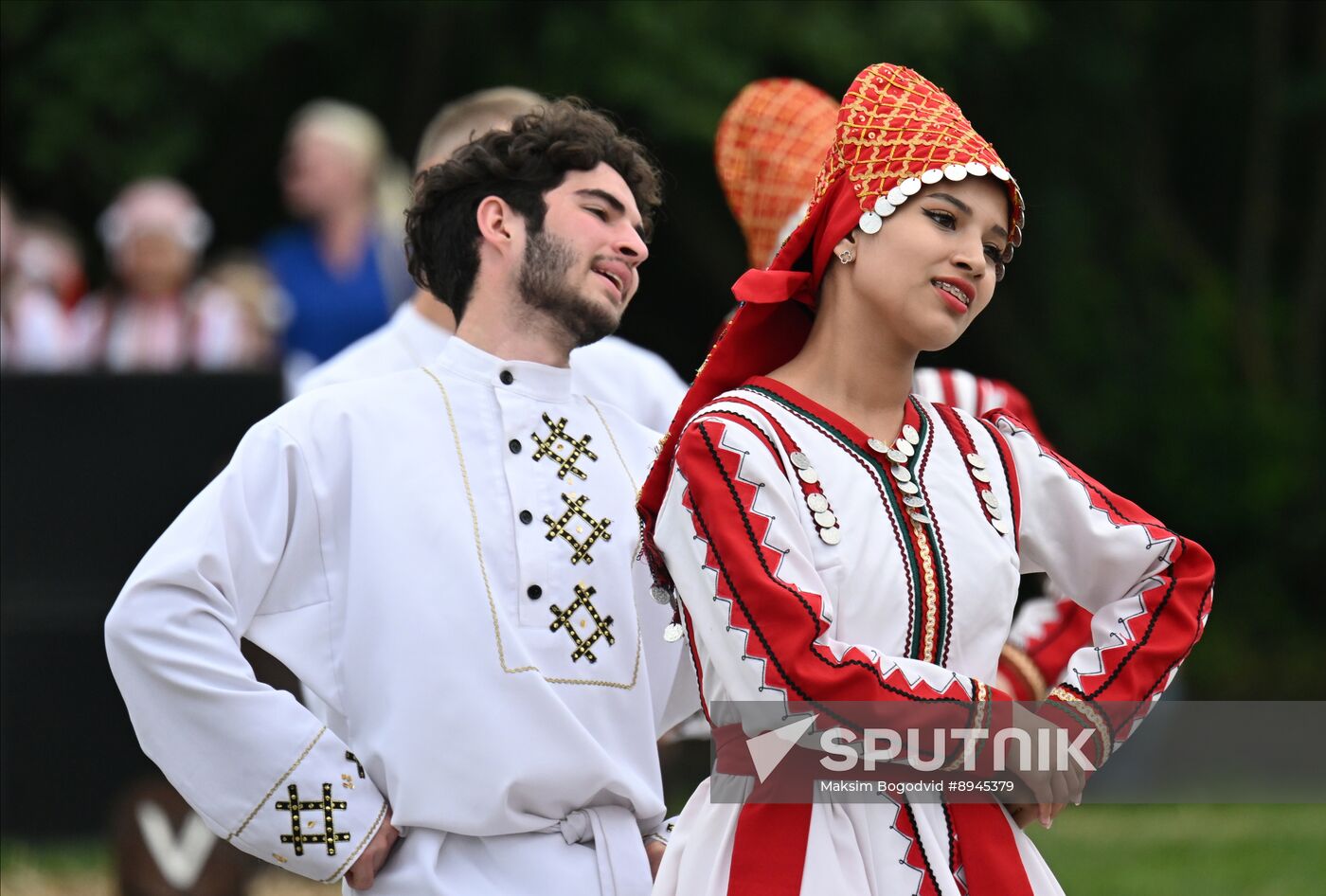 Russia Traditional Mordovian Summer Soltice Feast
